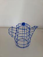 iris lucia design theepot blauw, Ophalen of Verzenden