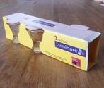 Luminarc Cocoon eierdopjes France eierdop 3x, Huis en Inrichting, Keuken | Servies, Gebruikt, Overige typen, Ophalen of Verzenden