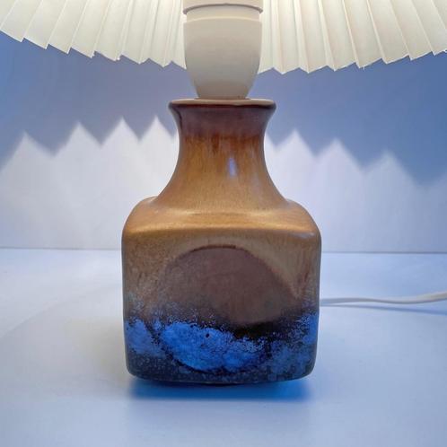 Deens vintage design LAMP keramiek Scandinavisch 70s retro, Huis en Inrichting, Lampen | Tafellampen, Gebruikt, Minder dan 50 cm