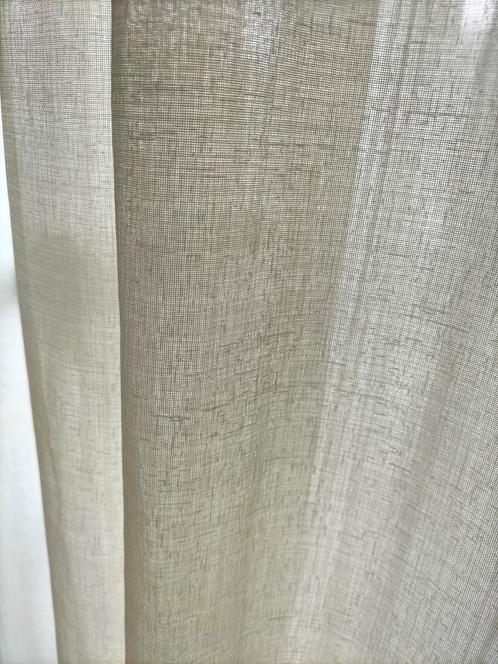 Roomkleur Inbetweens 2 delen 140x 270, Huis en Inrichting, Stoffering | Gordijnen en Lamellen, Zo goed als nieuw, 200 cm of meer