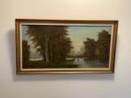 Landschap schilderij van J. van Dijk., Ophalen