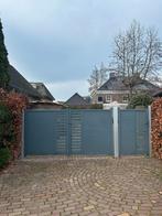 Dubbele toegangspoort, Aluminium, Ophalen of Verzenden, Zo goed als nieuw, 150 tot 200 cm