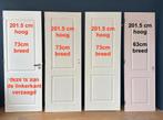Diverse Paneeldeuren, voor binnen. H. 201,5 cm, Doe-het-zelf en Verbouw, Deuren en Horren, Ophalen, Gebruikt, Binnendeur, 200 tot 215 cm