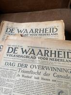 De Waarheid, zeer oude kranten 1945 en 1946, origineel, Verzamelen, Tijdschriften, Kranten en Knipsels, Ophalen of Verzenden, 1940 tot 1960