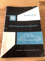 Handleiding V W 1957, Auto diversen, Handleidingen en Instructieboekjes, Ophalen of Verzenden
