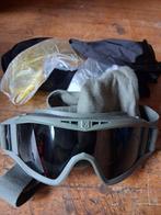 Kl helmvizier compleet, balistiese veiligheidsbril, Verzamelen, Militaria | Algemeen, Ophalen of Verzenden, Landmacht, Nederland