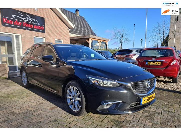Mazda 6 Sportbreak 2.0 SkyActiv-G 165 Skylease+. Zeer netjes, Auto's, Mazda, Bedrijf, Te koop, 6 sportbreak, ABS, Airbags, Airconditioning