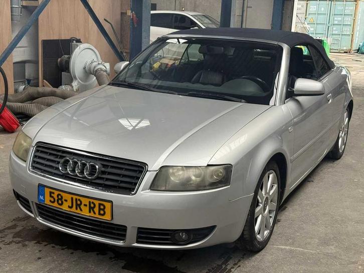 Audi A4 Cabriolet 2.4 V6 Exclusive Automaat, 58-JR-RB, Auto's, Audi, Bedrijf, A4, Open dak, Overige brandstoffen, Euro 4, E, Cabriolet