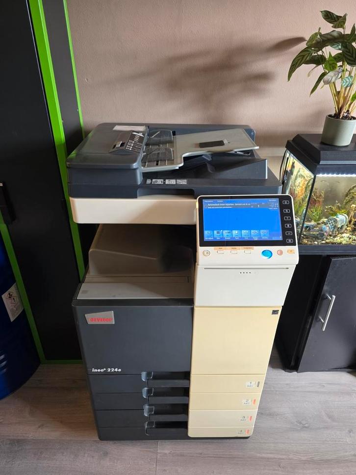 Konica Minolta kantoor laser printer - 4 Lades, Computers en Software, Printers, Gebruikt, Ophalen of Verzenden