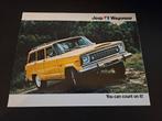 Brochure Jeep Wagoneer 1976 USA, Ophalen of Verzenden, Zo goed als nieuw, Overige merken