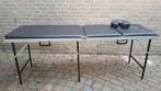Draagbare massagetafel, zwart, aluminium frame, Ophalen, Gebruikt, Massagetafel
