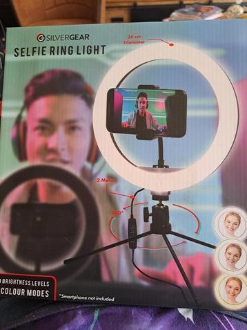 Silvergear Selfie Ring Light - Nieuw beschikbaar voor biedingen