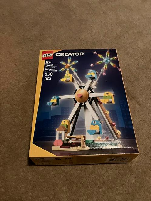 LEGO 40758 Creator Ferris Wheel fireworks reuzenrad vuurwerk, Kinderen en Baby's, Speelgoed | Duplo en Lego, Nieuw, Lego, Complete set