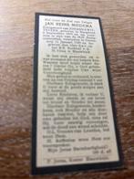 Miedema Jan 1879 Burgwerd 1929 Greonterp x Witteveen - 27187, Verzamelen, Bidprentjes en Rouwkaarten, Verzenden, Rouwkaart