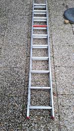 Altrex ladder 2x10 sporten, Doe-het-zelf en Verbouw, Ladders en Trappen, Ophalen, Gebruikt, Opvouwbaar of Inschuifbaar, 4 meter of meer