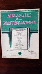 Piano favoriete meesterwerken., Gebruikt, Klassiek, Ophalen of Verzenden, Artiest of Componist