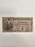 Militair geld Korea oorlog. NDVN. 5 cent., Ophalen of Verzenden, Landmacht, Amerika