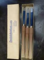 Houtdraaibank beitel - guts, drie in de originele verpakking, Doe-het-zelf en Verbouw, Gereedschap | Handgereedschap, Ophalen of Verzenden