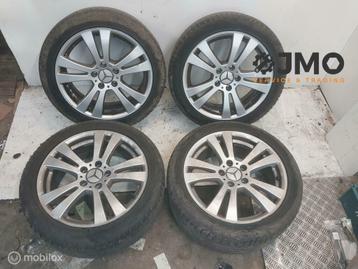 Lichtmetalen velgen set Mercedes 5x112  C-klasse 2007-2014 beschikbaar voor biedingen