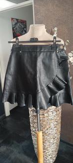 Mooi zwart nepleren rokje Nikkie selected by Kate Moss mt 36, Ophalen, Zwart, Zo goed als nieuw, Maat 36 (S)