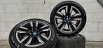 19" BMW IX3 iX3 G08 orig velgen Michelin RFT winterbanden, 19 inch, Banden en Velgen, V, Personenwagen