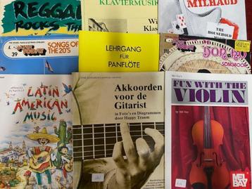 Bladmuziek 22 boeken prima staat geen gebreken beschikbaar voor biedingen