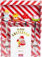 Blond Amsterdam Gebaksvorkjes Efteling, nieuwe doos., Nieuw, Rvs of Chroom, Ophalen of Verzenden, Bestekset