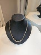 Zilveren 835 Koordcollier, Ophalen of Verzenden, Gebruikt, Zilver, Zilver