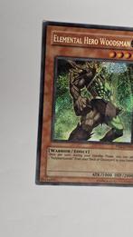 elemental hero woodsman, Hobby en Vrije tijd, Verzamelkaartspellen | Yu-gi-Oh!, Ophalen of Verzenden, Losse kaart, Zo goed als nieuw