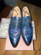 Dames: Melvin & Hamilton blauwe veterschoenen - maat 39, Blauw, Ophalen of Verzenden, Zo goed als nieuw, Veterschoenen