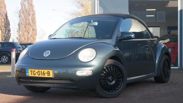 Volkswagen New Beetle Cabriolet 1.4 Cabrio | Youngtimer | El, Auto's, Volkswagen, Bedrijf, Te koop, Beetle (Kever), ABS, Airbags