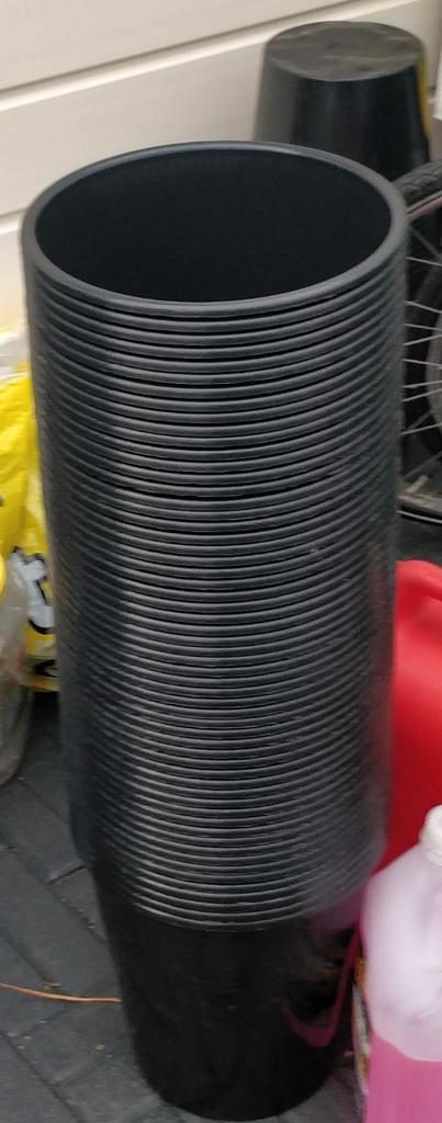 Bloempot, sierpot, plantenpot, plantenbak 2 lt, Tuin en Terras, Bloempotten, Nieuw, Kunststof, Binnen, Balkon, Tuin, Minder dan 40 cm