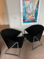 Twee Mondi fauteuiles, Huis en Inrichting, Ophalen, Gebruikt, Twee, Zwart