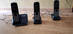 Draadloze telefoon set van 3, Ophalen of Verzenden, Zo goed als nieuw, 3 handsets, Stralingsarm
