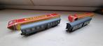Trix Express 2x personenwagons met verlichting, Gebruikt, Gelijkstroom, Trix, Wagon