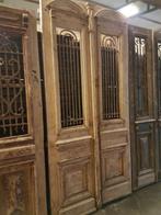 ANTIEKE DUBBELE DEUR 128 X 268 CM, Antiek en Kunst, Curiosa en Brocante, Ophalen of Verzenden