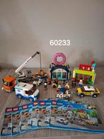LEGO City 60233 Donutwinkel Opening - Compleet!, Ophalen of Verzenden, Zo goed als nieuw, Complete set, Lego