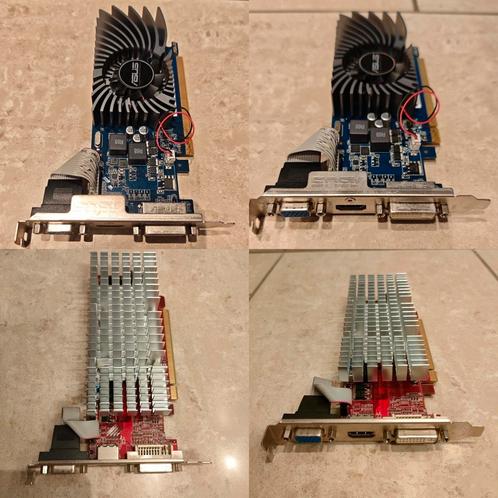 PCI Express videokaarten 2 stuks, Computers en Software, Videokaarten, Zo goed als nieuw, Nvidia, PCI-Express 2.0, GDDR3, HDMI