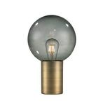 Tafellamp Karwei Messing/Glas, Ophalen, Nieuw