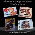 Waakbord, dogtag, bedrukken en meer,  gratis ontwerp, Ophalen of Verzenden, Nieuw