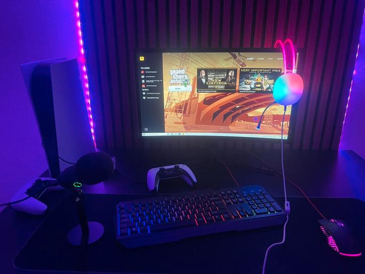 RGB Game PC i5 4460 | R7 370 4GB | 8GB DDR3 | SSD 128GB", Computers en Software, Desktop Pc's, Gebruikt, 3 tot 4 Ghz, SSD, 64 GB of meer