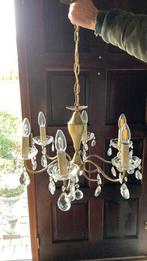 Mooie kroonluchter van glas, Huis en Inrichting, Lampen | Kroonluchters, Ophalen, Zo goed als nieuw, Glas