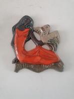 vintage retro keramieke wandplaquette zie fotos, Antiek en Kunst, Ophalen of Verzenden