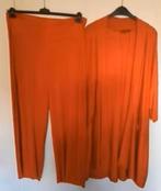 NIEUW pracht rood pak broek/vest merk Vetono maat 52/54, Kleding | Dames, Grote Maten, Verzenden, Nieuw, Vetono, Broek of Spijkerbroek