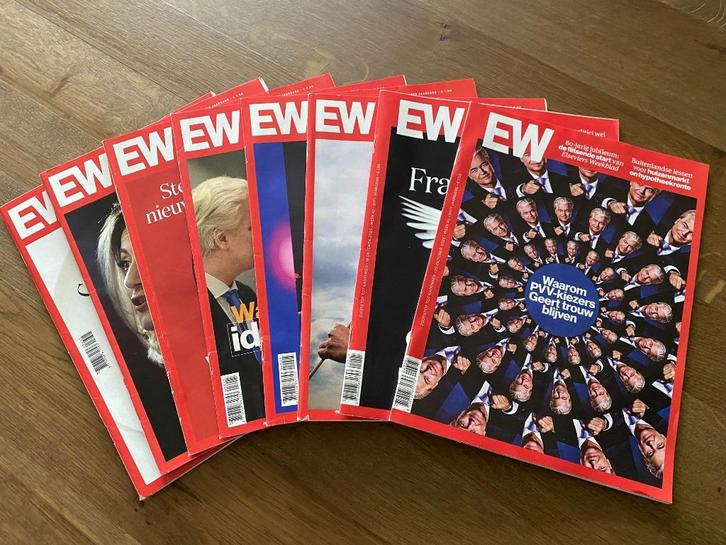 Meest recente nummers 2025. 8x. ELSEVIER weekblad., Boeken, Tijdschriften en Kranten, Zo goed als nieuw, Ophalen of Verzenden