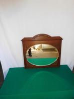 MAHONIE SPIEGEL, Huis en Inrichting, Woonaccessoires | Spiegels, Ophalen, Zo goed als nieuw, 75 tot 100 cm, Minder dan 100 cm