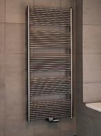 Badkamer radiator RVS, Ophalen, Radiator, Zo goed als nieuw, 60 tot 150 cm