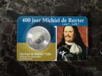 400 jaar Michiel de Ruyter 1607-2007 Zilveren vijfje €5, Postzegels en Munten, Verzenden