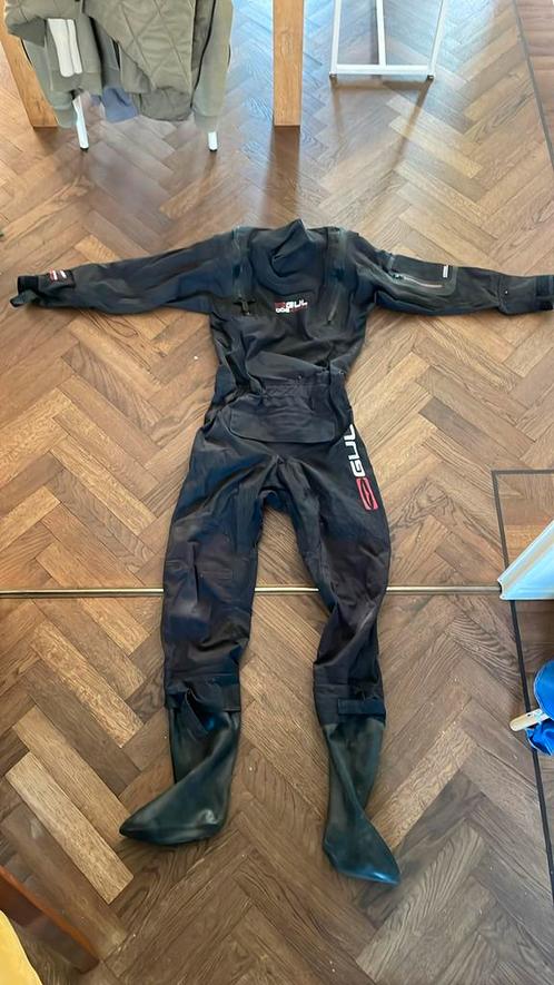 GUL drysuit zwart maat junior L, Watersport en Boten, Duiken, Gebruikt, Duikpak, Ophalen of Verzenden