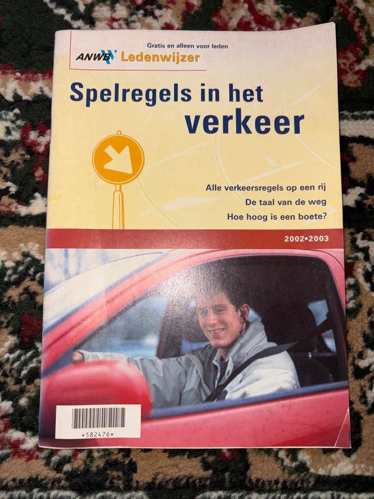 Spelregels in het verkeer - ANWB Ledenwijzer, Ophalen of Verzenden, Gelezen, Algemeen